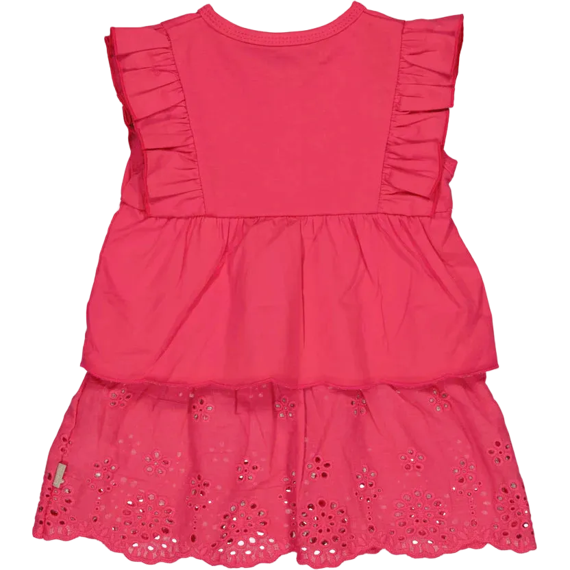 ROBE TISSEE AVEC BRODERIE