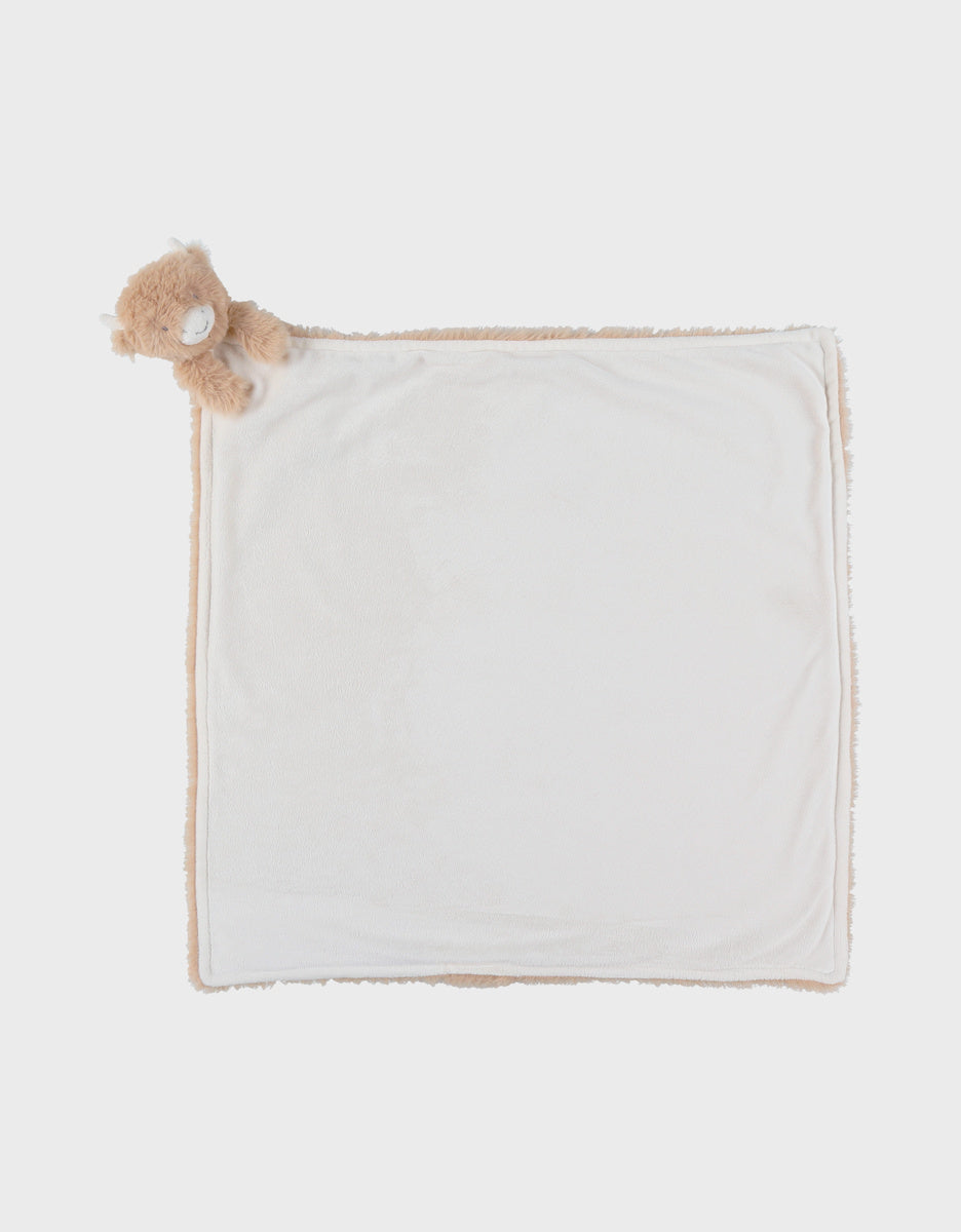 DOUDOU COUVERTURE NOMADE 50x50 FLUFFY