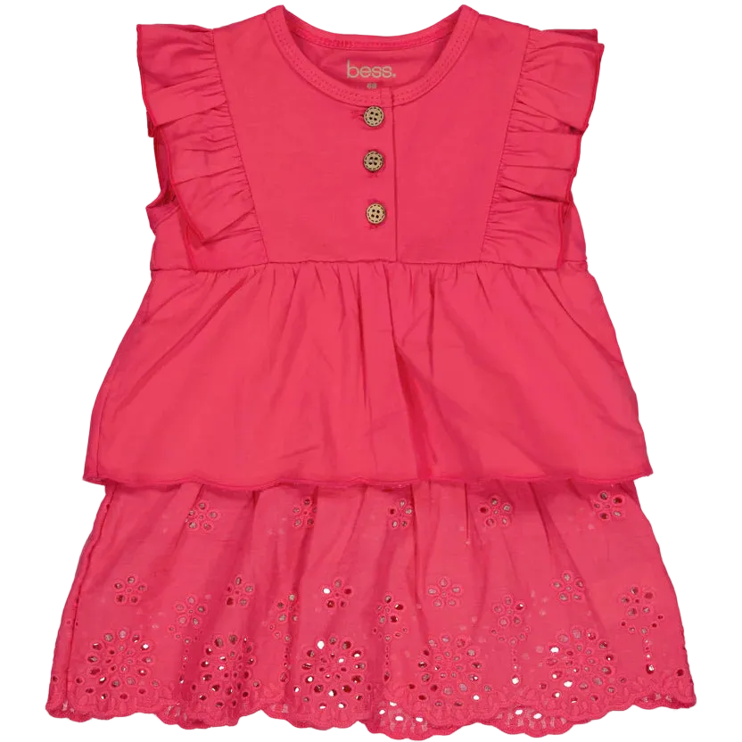 ROBE TISSEE AVEC BRODERIE