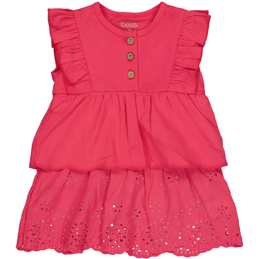 ROBE TISSEE AVEC BRODERIE