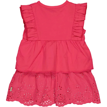ROBE TISSEE AVEC BRODERIE