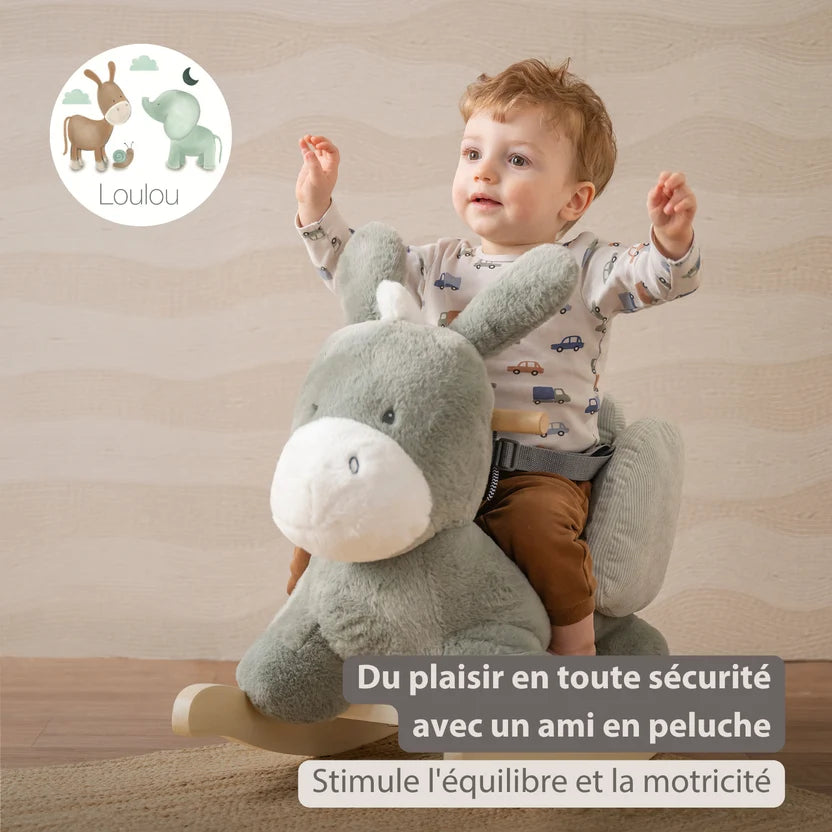 LOULOU ÂNE À BASCULE