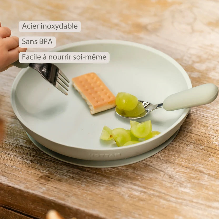 SET DE COUVERTS EN ACIER INOXYDABLE MEALTIME