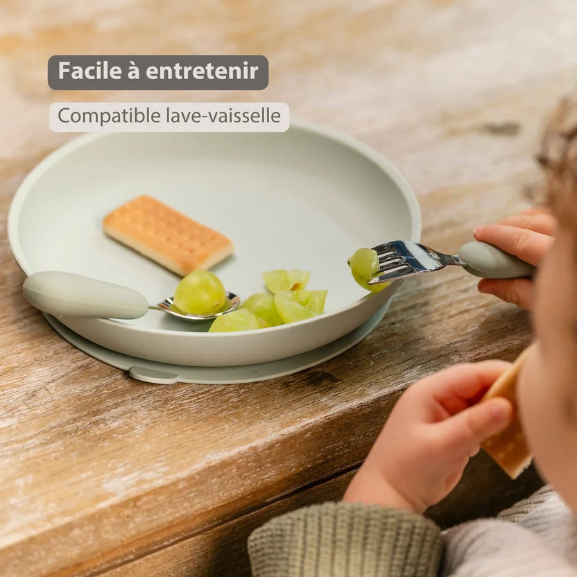 SET DE COUVERTS EN ACIER INOXYDABLE MEALTIME