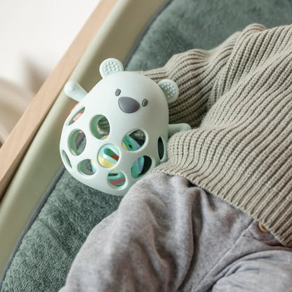 HOCHET EN SILICONE AVEC BALLE OURS