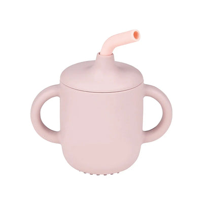 GOBELET EN SILICONE AVEC PAILLE