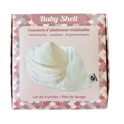 COUSSINETS LAVABLES BABY SHELL
