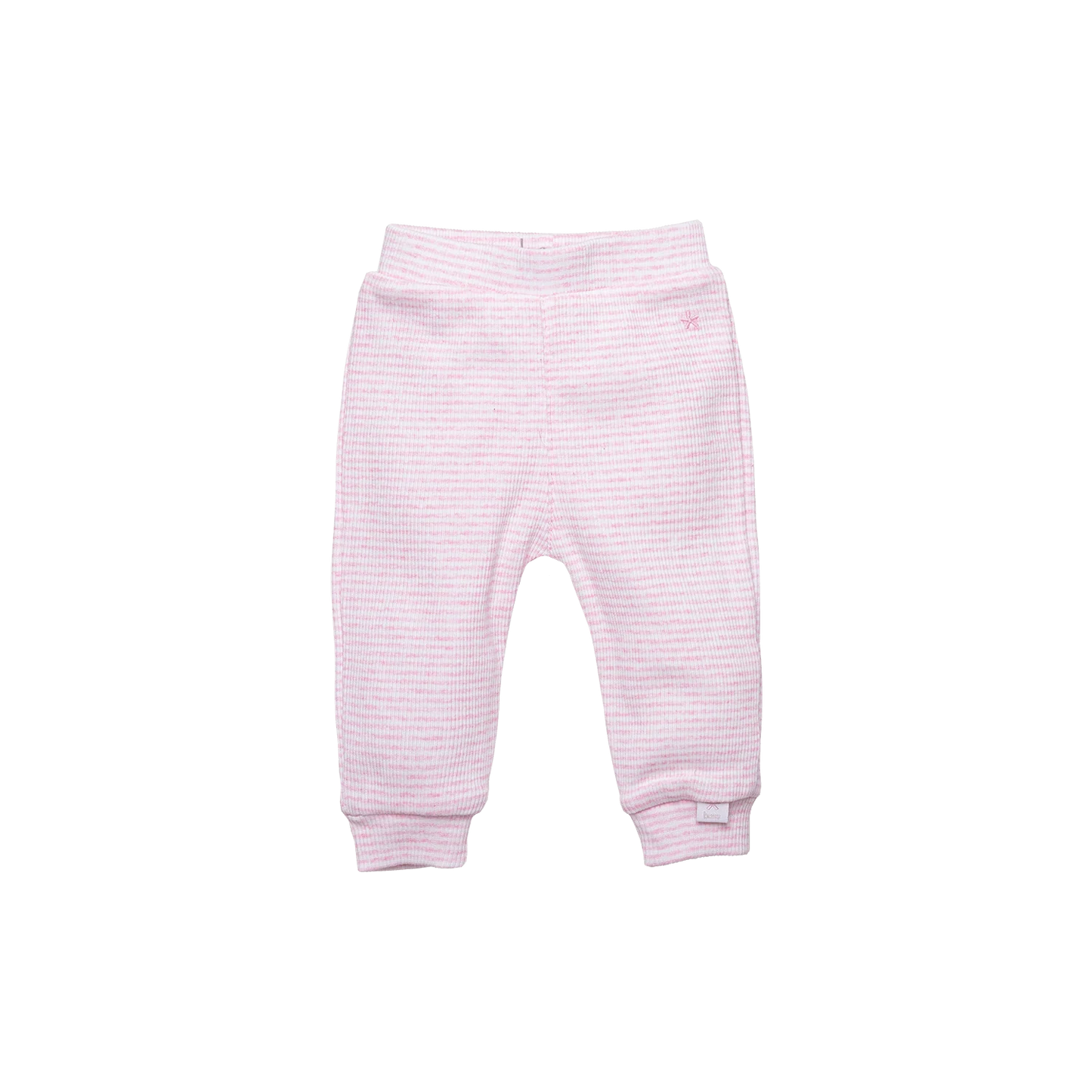 PANTALON RAYÉ ROSE