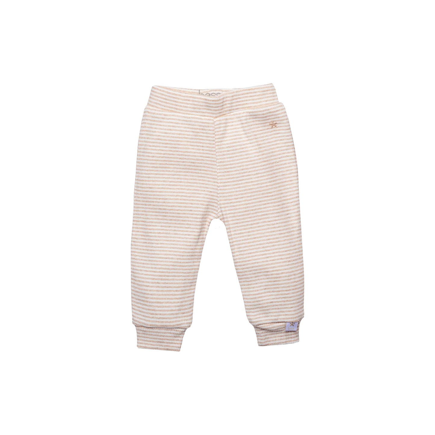 PANTALON RAYÉ BEIGE