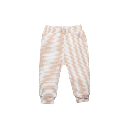 PANTALON RAYÉ BEIGE