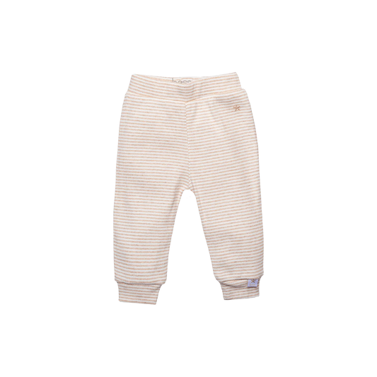 PANTALON RAYÉ BEIGE