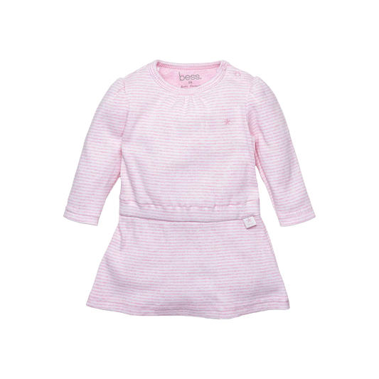 ROBE RAYÉE ROSE
