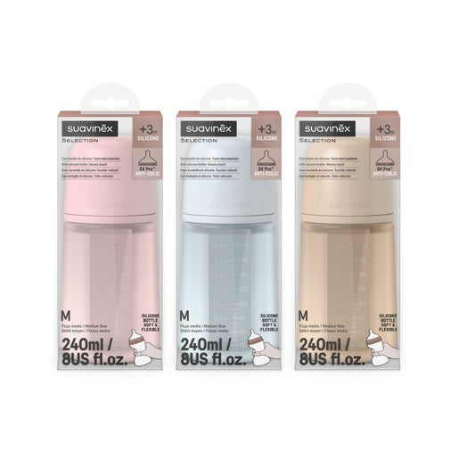 BIBERON SILICONE 240 ML