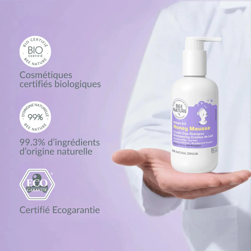 SHAMPOOING CROUTES DE LAIT HONEY MOUSSE 200ML