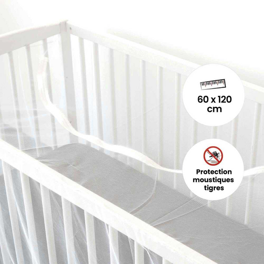 Moustiquaire lit bébé 60x120 cm