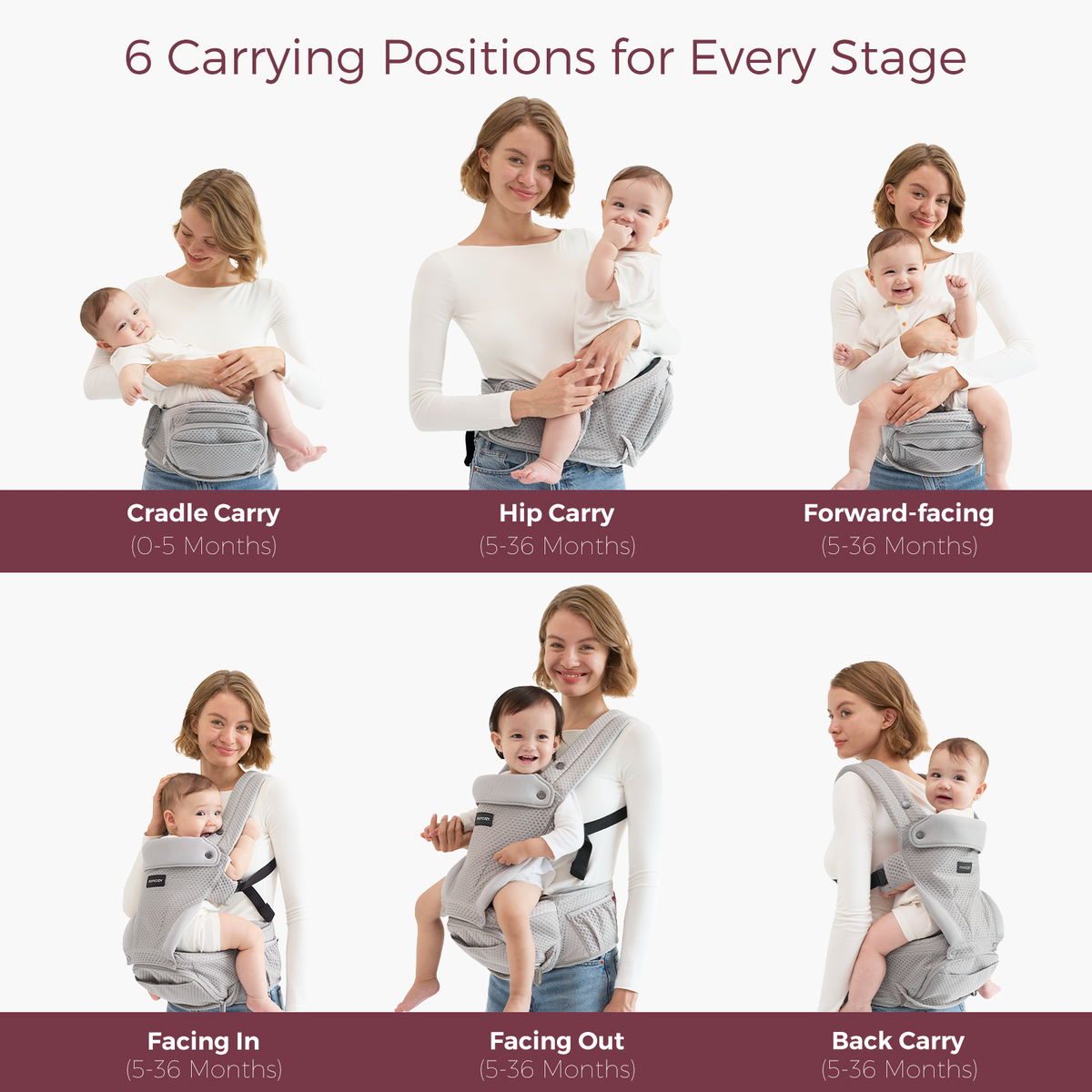 Porte-bébé avec siège