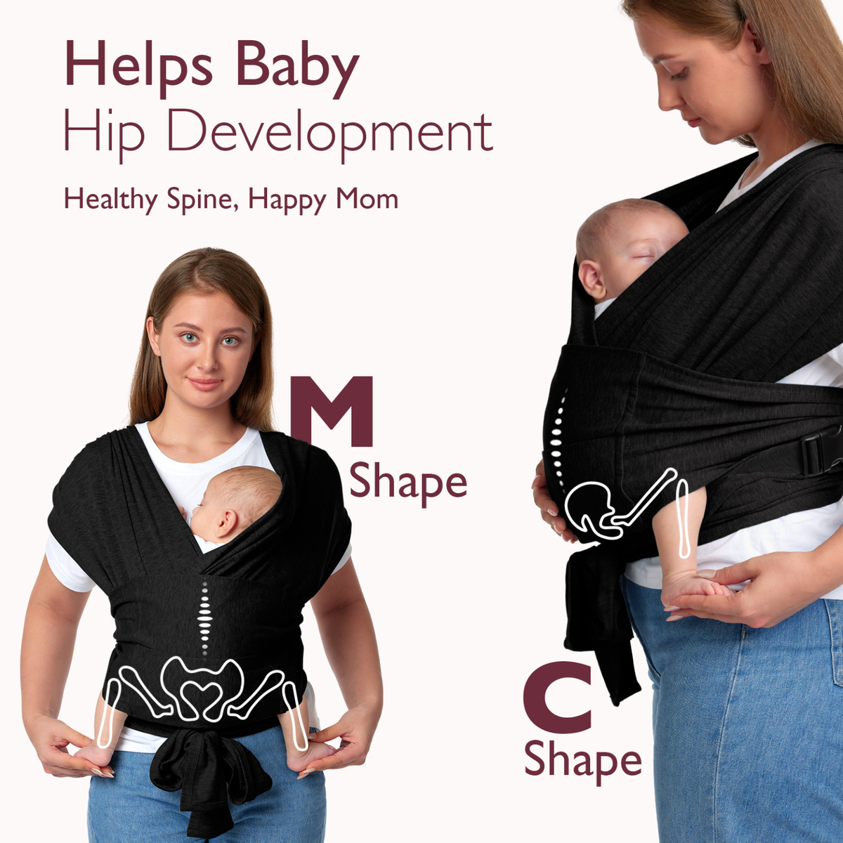 ECHARPE DE PORTAGE MOMCOZY