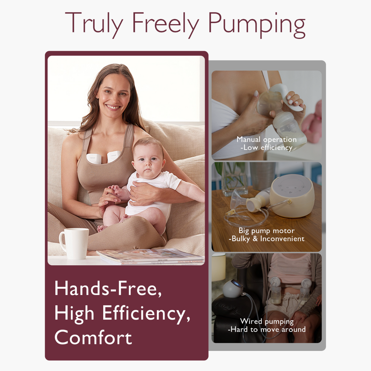 TIRE-LAIT S12 PRO PORTABLE MOMCOZY