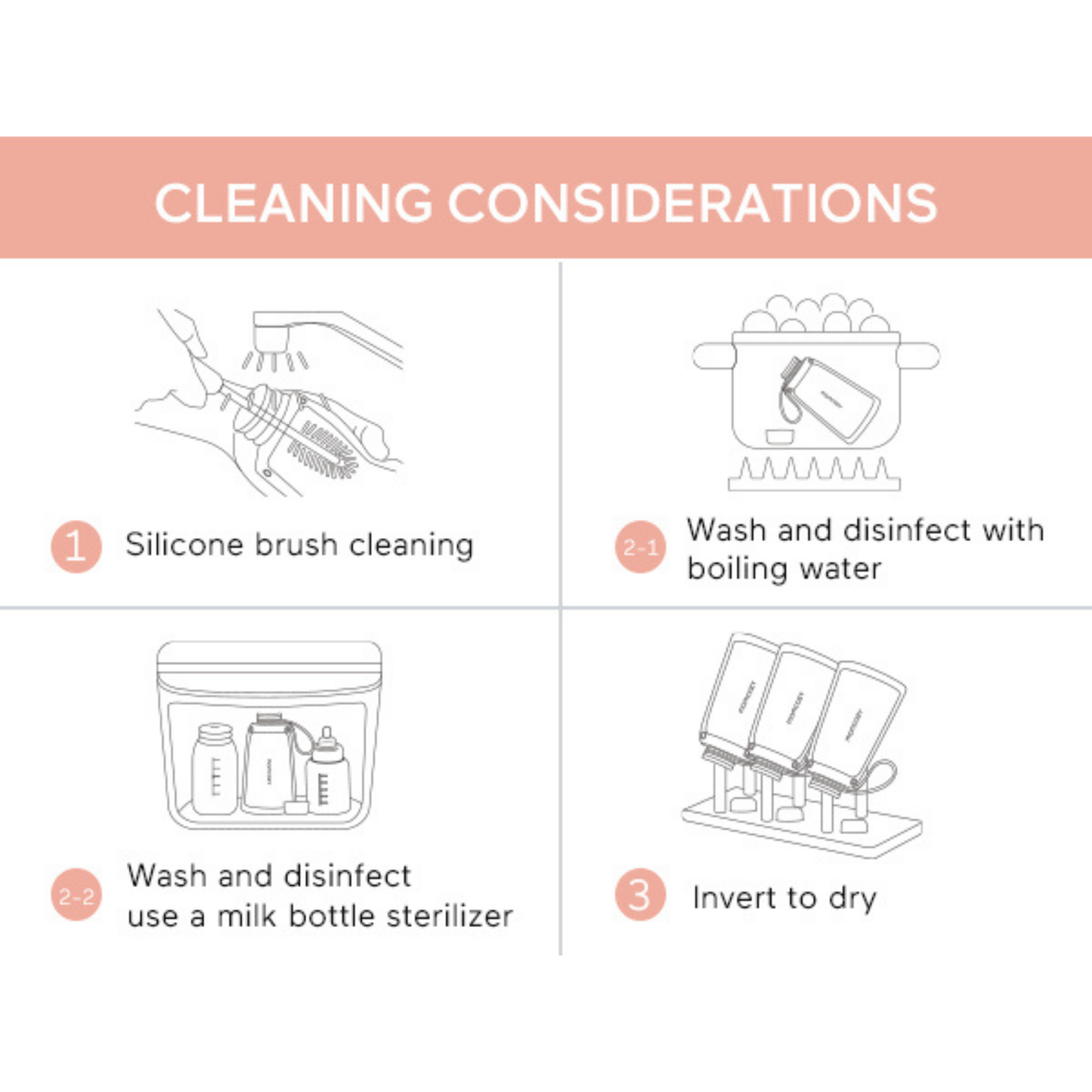 SACHETS DE CONSERVATION REUTILISABLES (2PC)