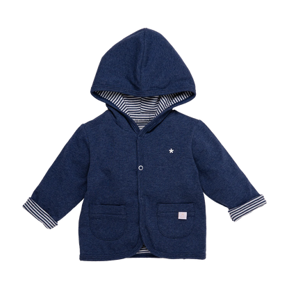 GILET REVERSIBLE BLEU
