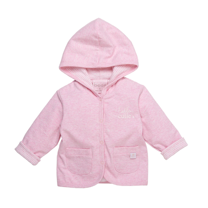 GILET REVERSIBLE ROSE