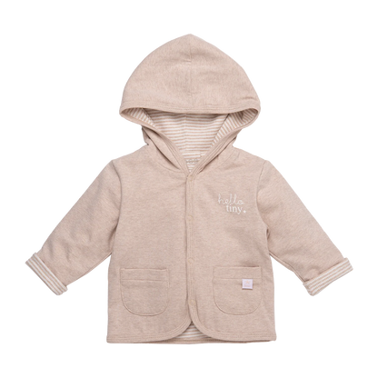GILET REVERSIBLE BEIGE