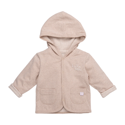 GILET REVERSIBLE BEIGE